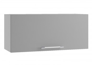 Арка ПГ 800 шкаф верхний горизонтальный (Штукатурка белая/корпус Серый) в Новоалтайске - novoaltajsk.mebel54.com | фото