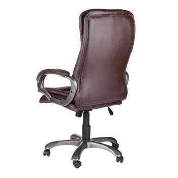 Кресло офисное BRABIX Omega EX-589 (коричневое) в Новоалтайске - novoaltajsk.mebel54.com | фото
